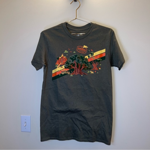 Disney Animal Kingdom Graphic T-Shirt Tree of Life Safari Tee Size Small - Picture 5 of 5